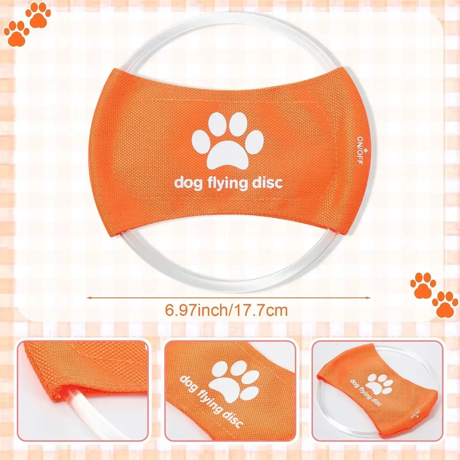 LED Glowing Rechargeable Disc