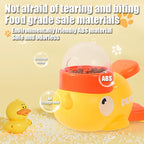 Yellow Duck Pet Feeder