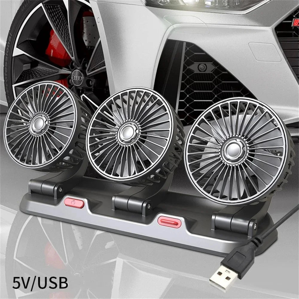 Car Fan 360° Adjustable