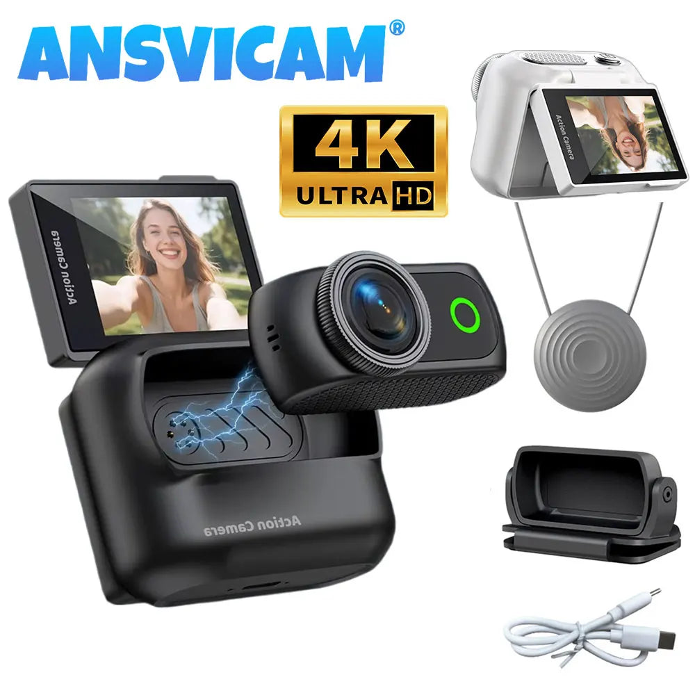 4K Mini POV Magnetic Sports Camera