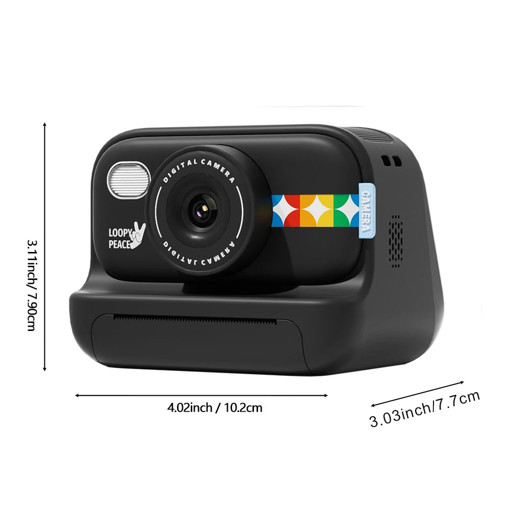 Color Instant Print Camera