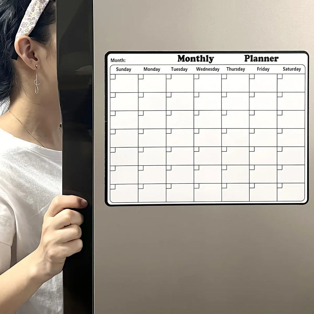 Magnetic Refrigerator Calendar
