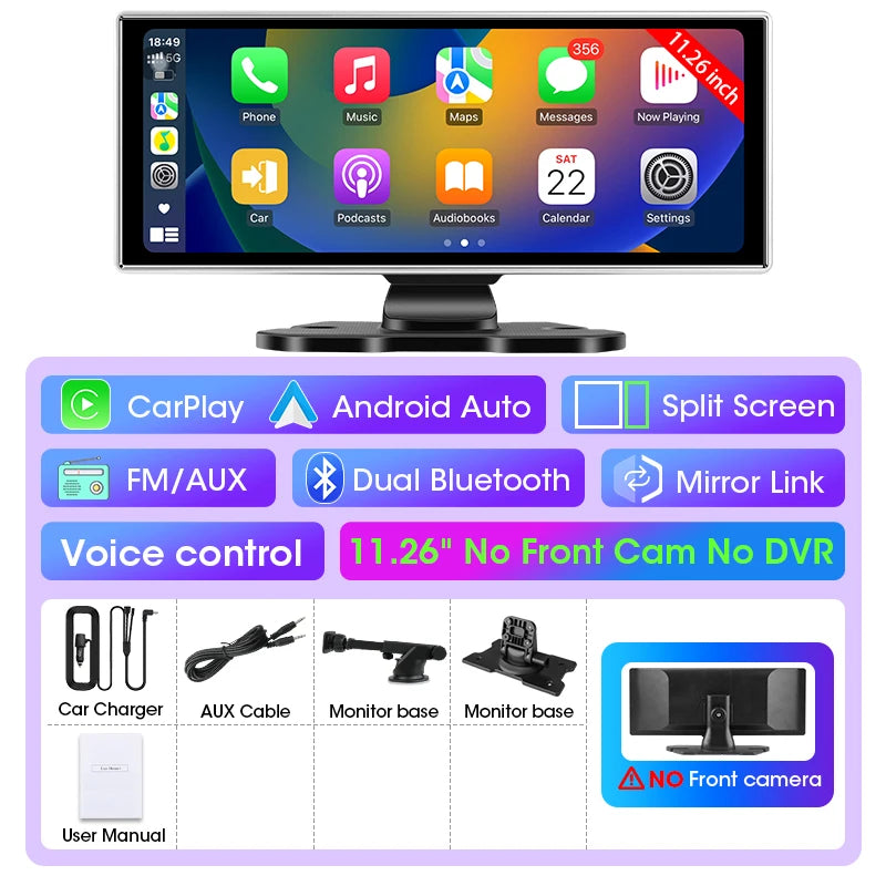 10/11.26 inch Dash Cam