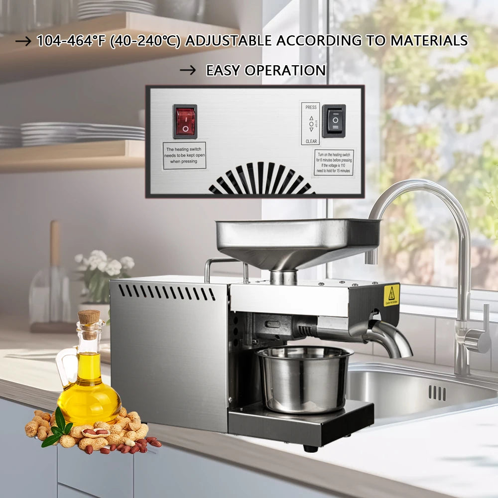 Automatic Cold Press Oil Machine