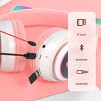 Cute Cat Ears Headphone
