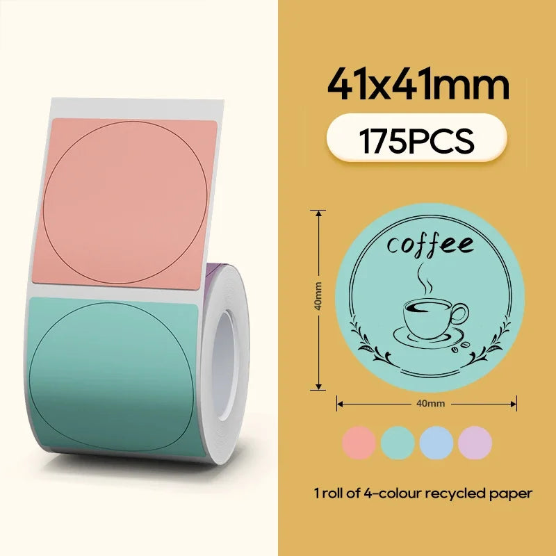 Round Label Sticker