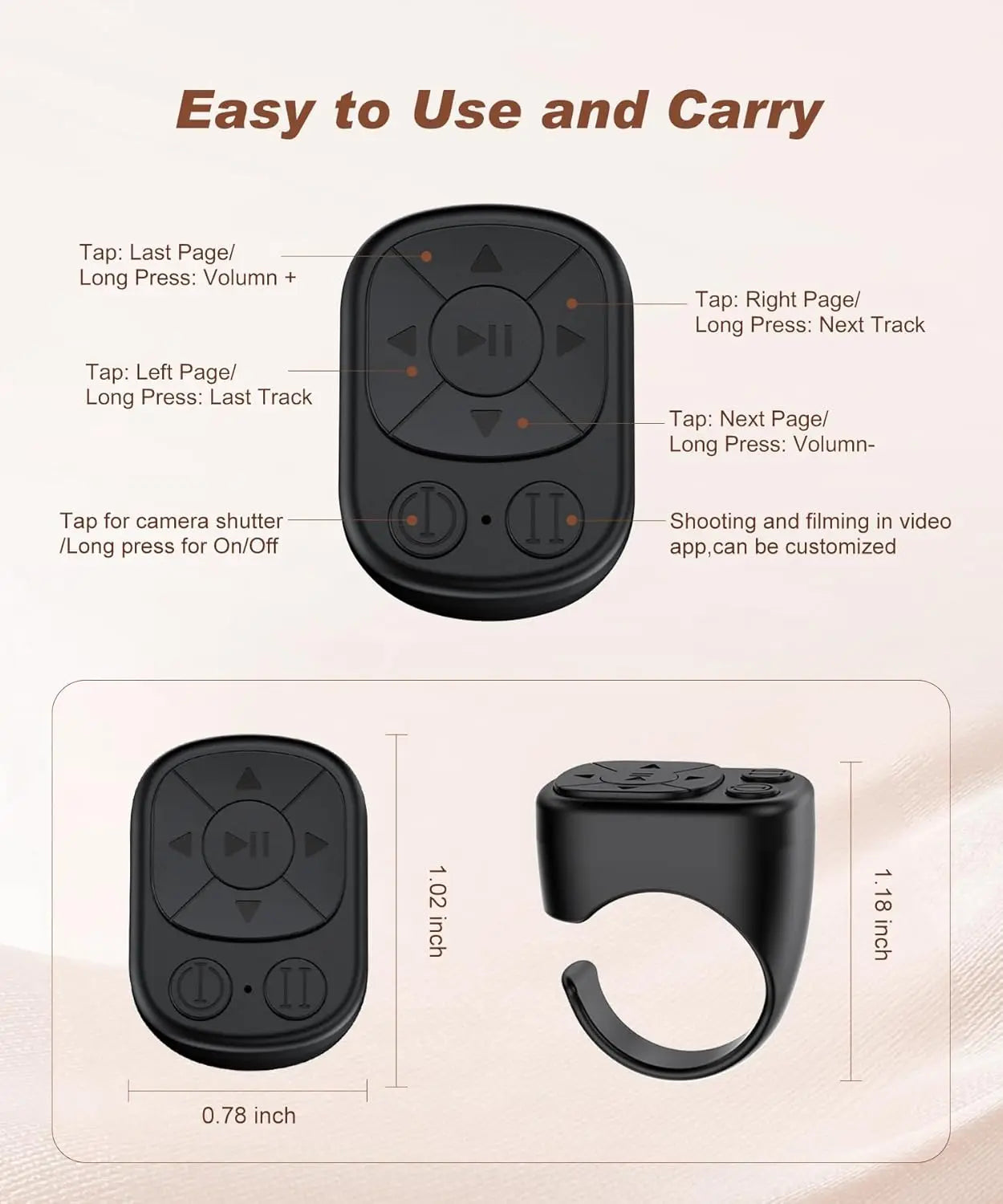Tiktok Scrolling Ring