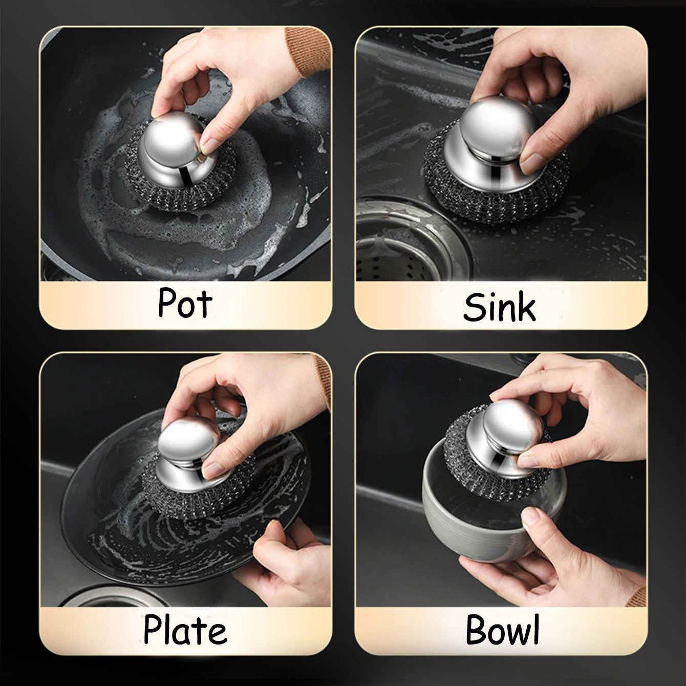 Steel Wool Scrubber
