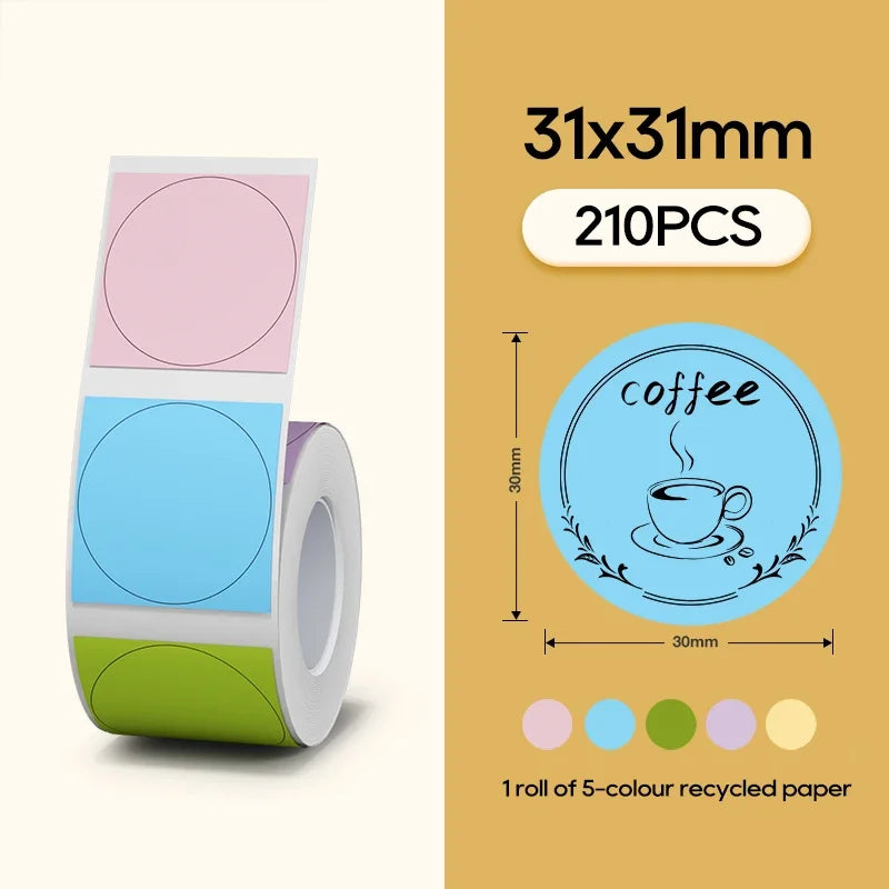 Round Label Sticker