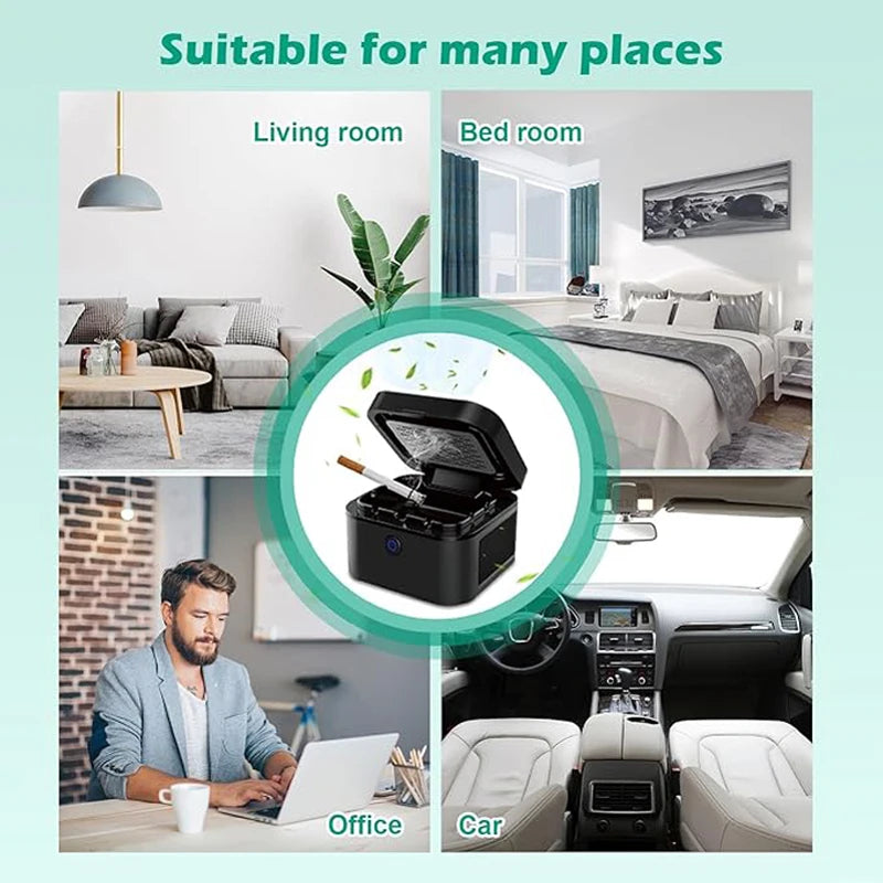 Multifuntional Ashtray Air Purifier Smokless