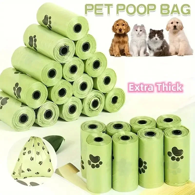30/600 Pcs Dog Poop Bags