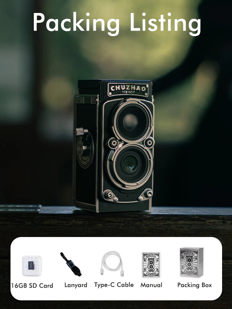 CHUZHAO Vintage Mini Digital Camera