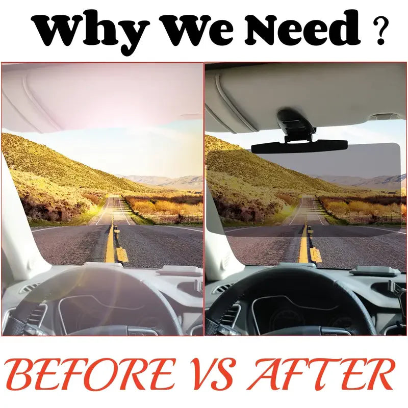 Mounted Anti Glare Mirror