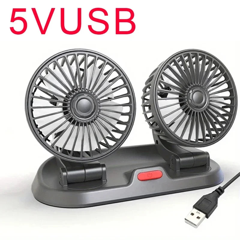 Car Fan 360° Adjustable