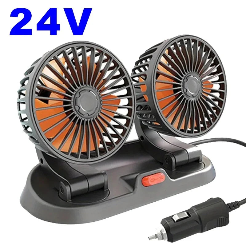 Car Fan 360° Adjustable