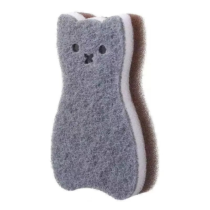 Cat kitchen sponge set