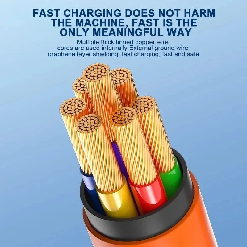 120W 7A Fast Charge USB Type C Cable