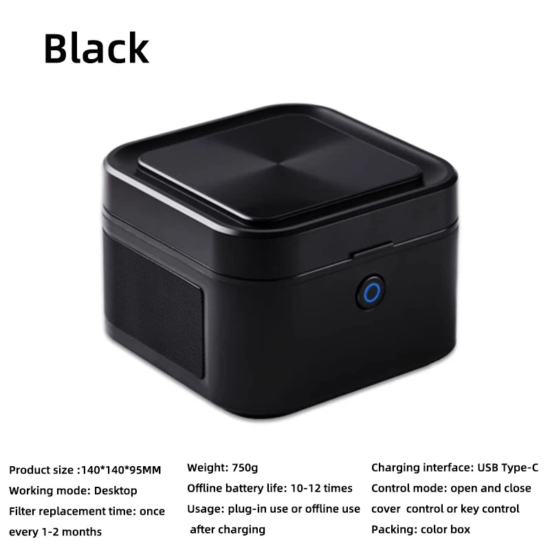 Multifuntional Ashtray Air Purifier Smokless