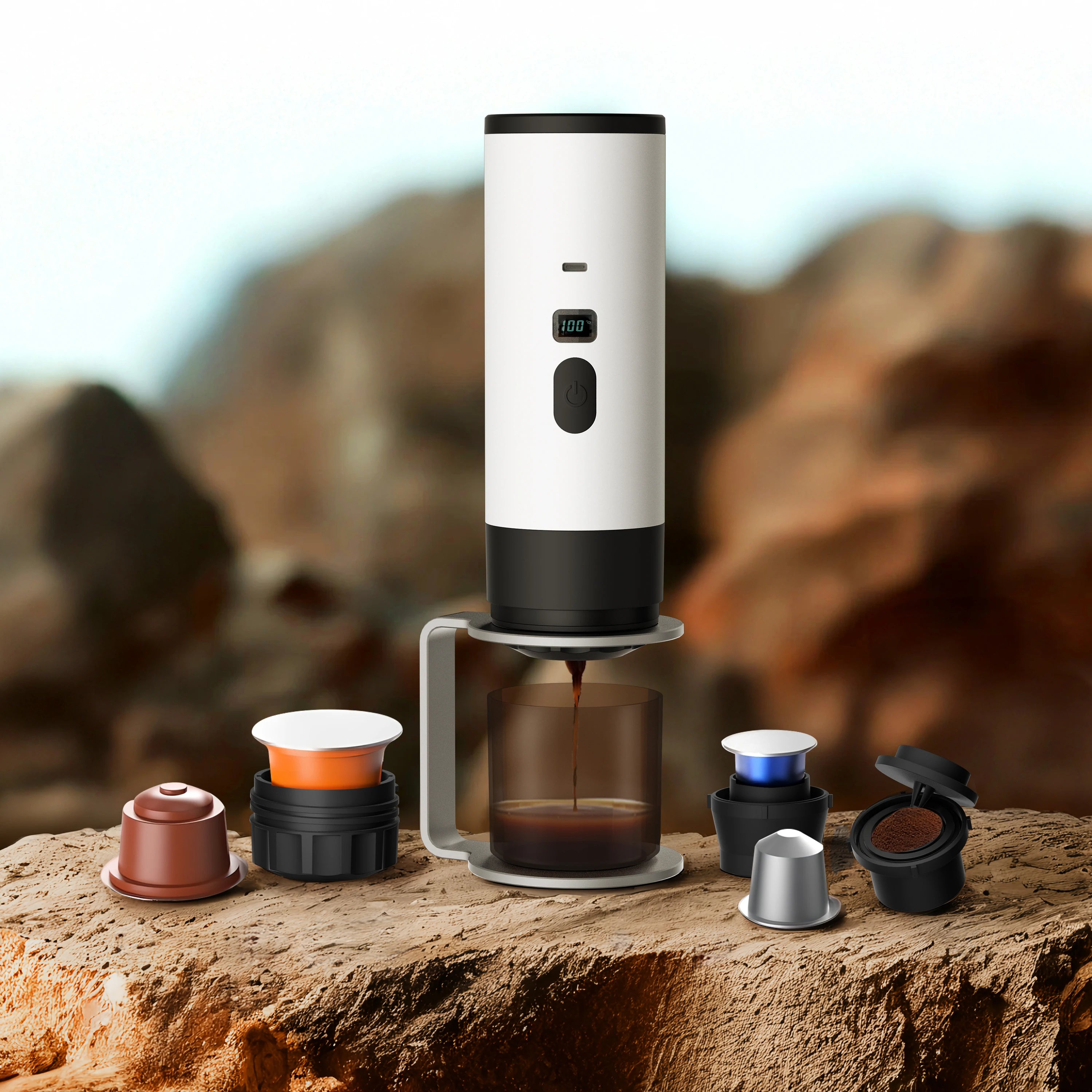 Portable Electric Coffee Maker