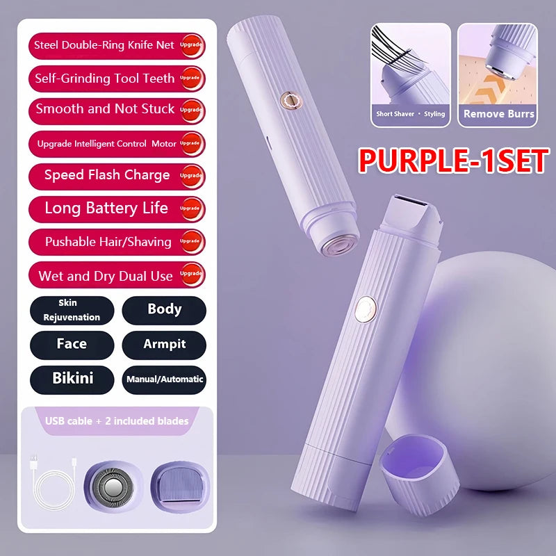 2in1 Electric Razor for Women