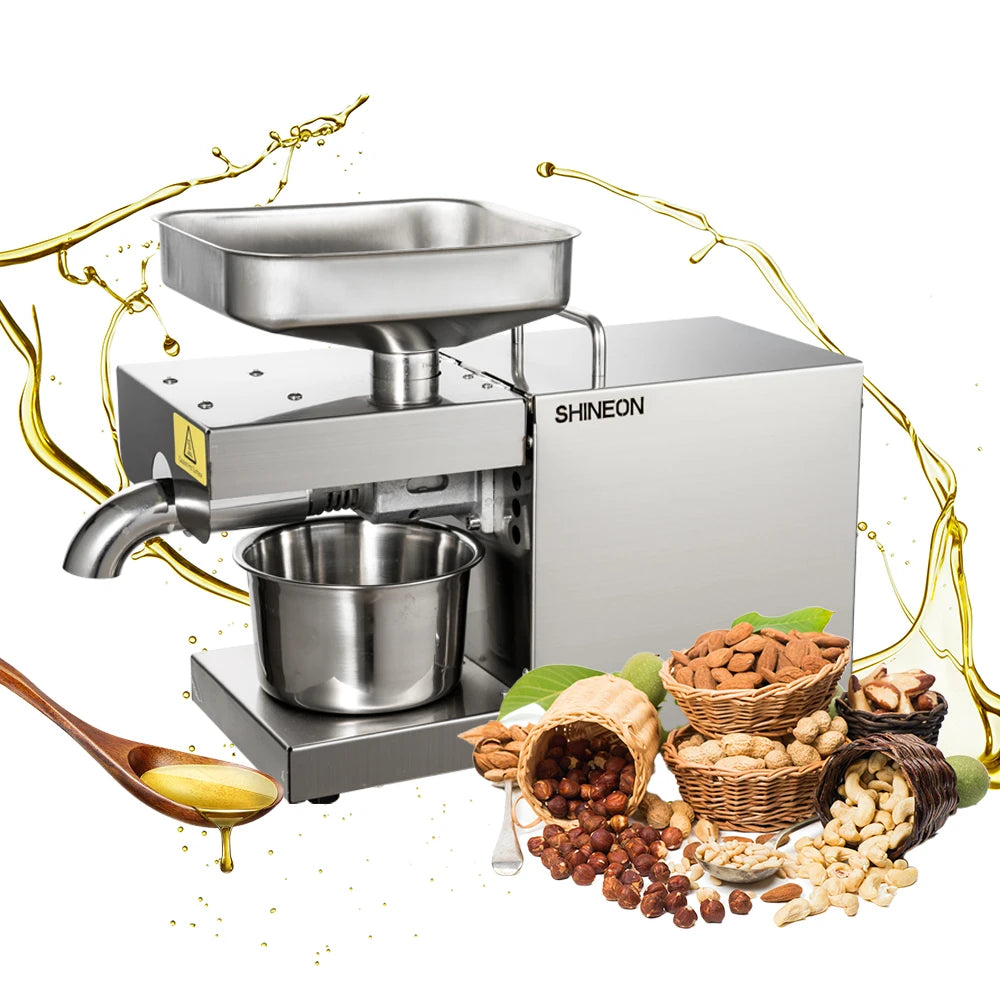 Automatic Cold Press Oil Machine
