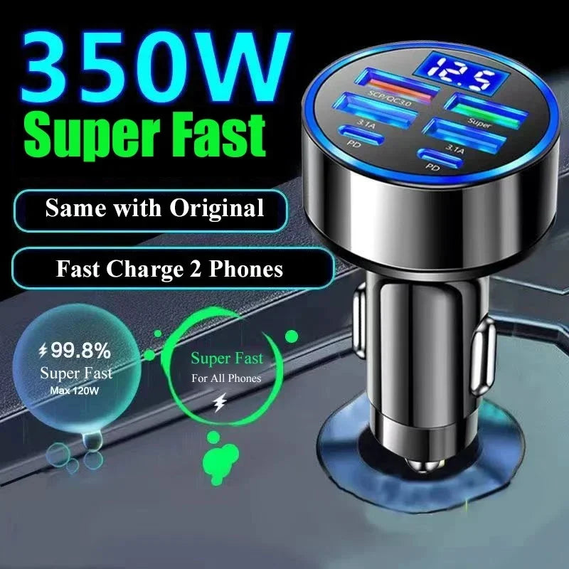 350W USB Car Charger