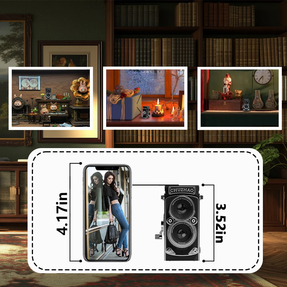 CHUZHAO Vintage Mini Digital Camera