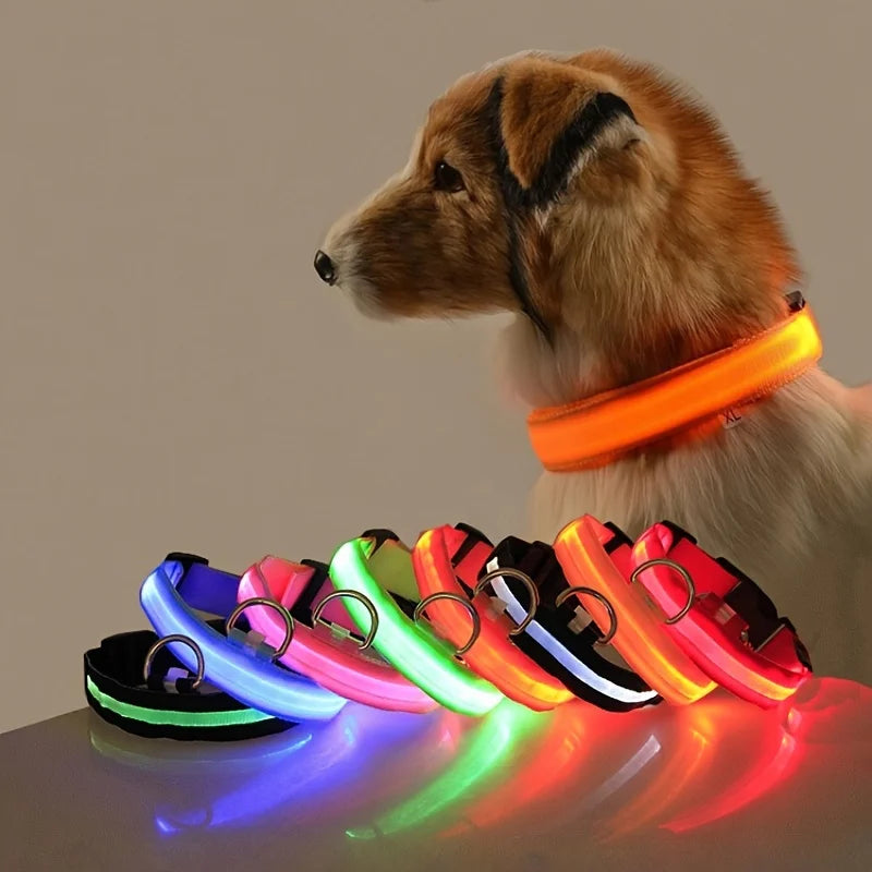 LED Night Safety Flashing Glow Collar