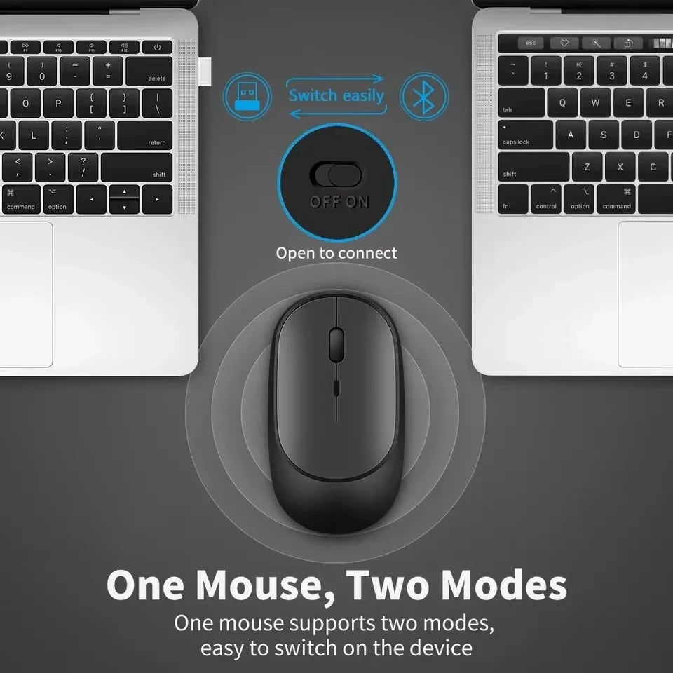 Wireless Mouse Rechargeable