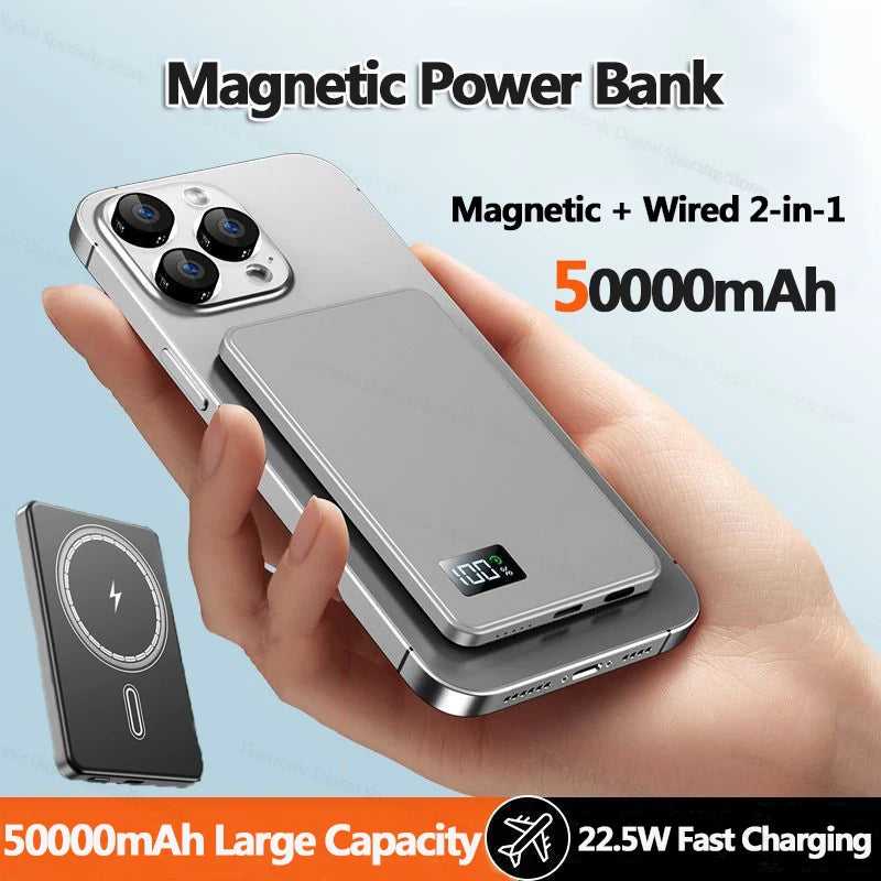 Magnetic Power Bank 50000mAh