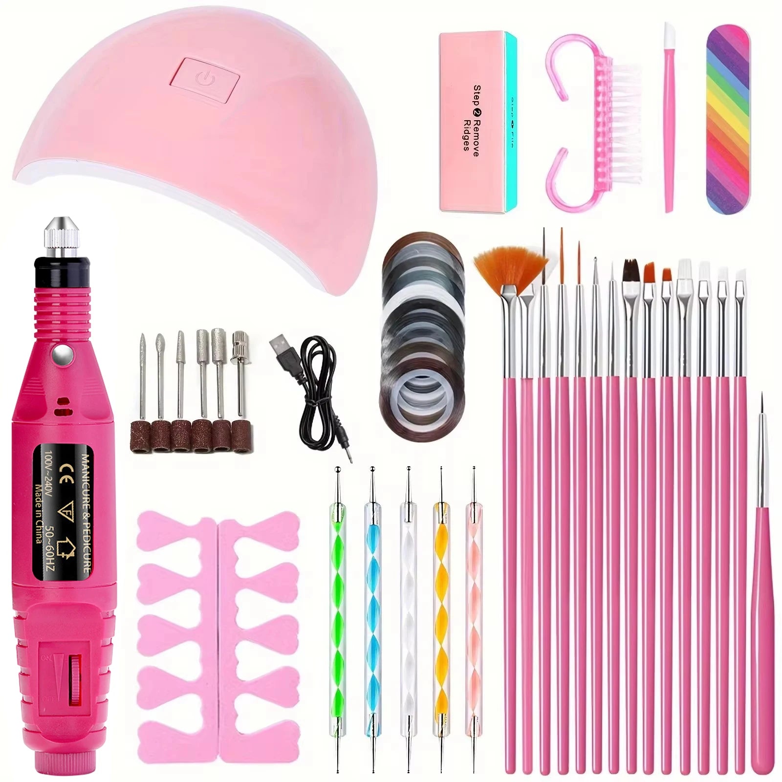 Nail Polish UV Set