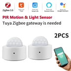 Motion Sensor & Light Detector