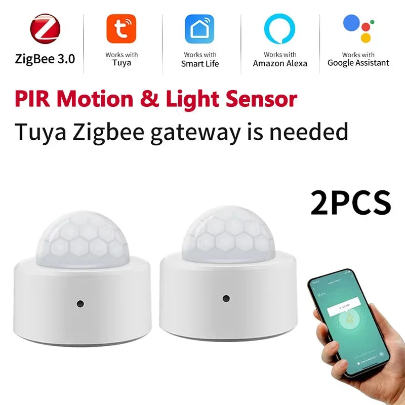 Motion Sensor & Light Detector