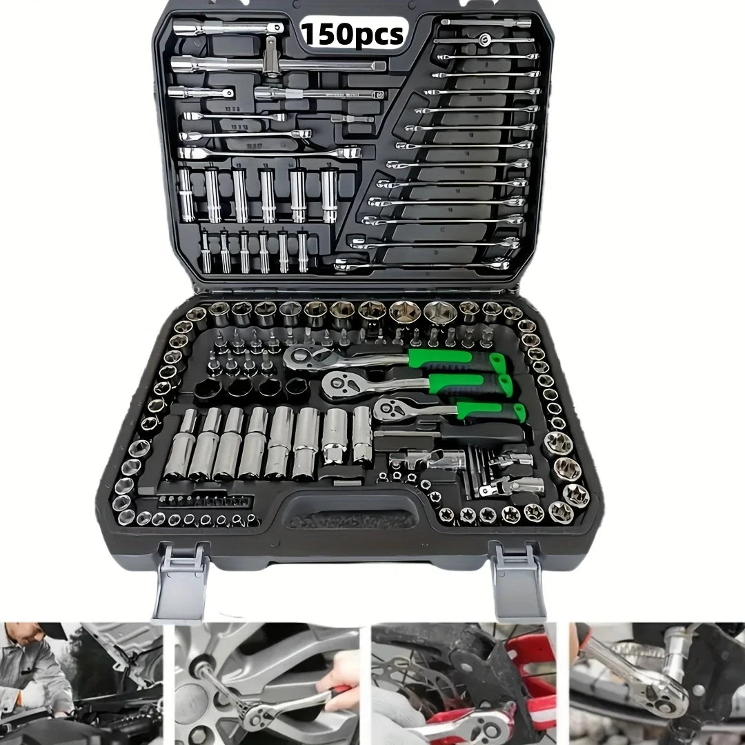 150/46pcs Auto Mechanical Repair Tool Set