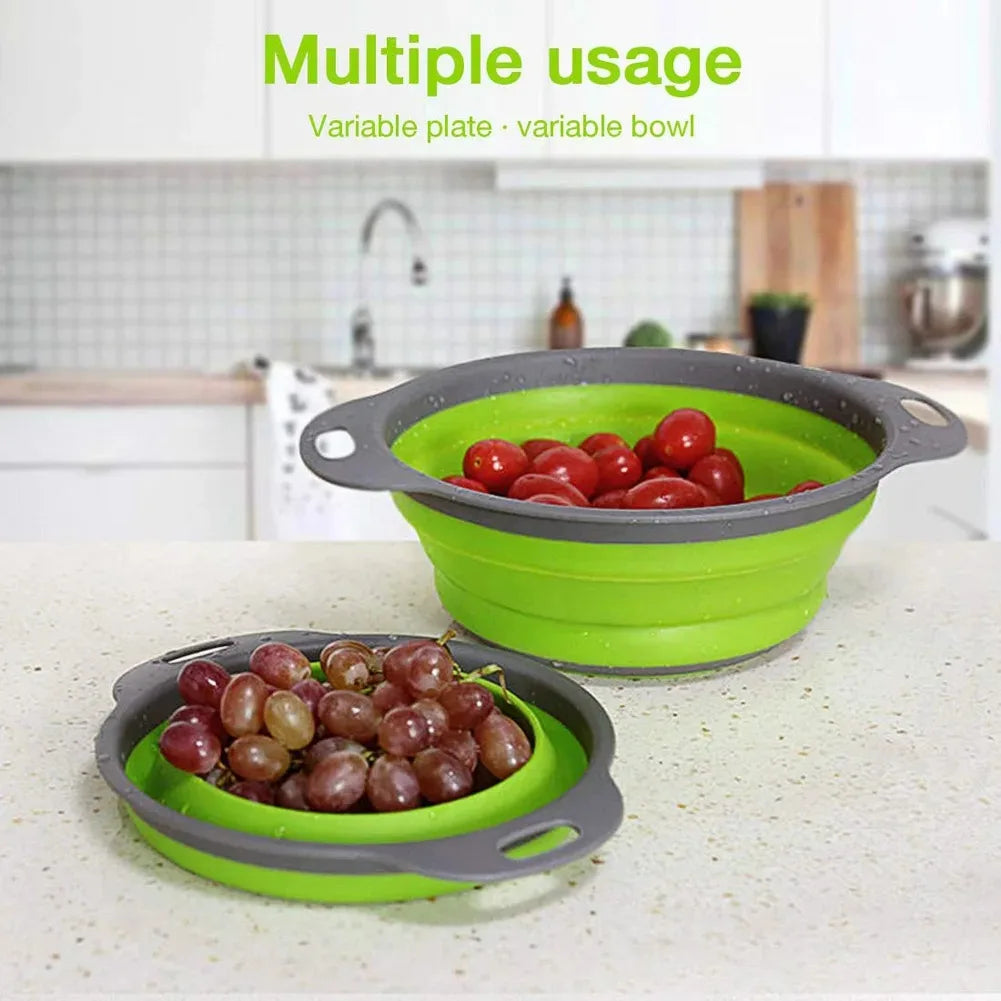 Silicone Folding Drain Basket