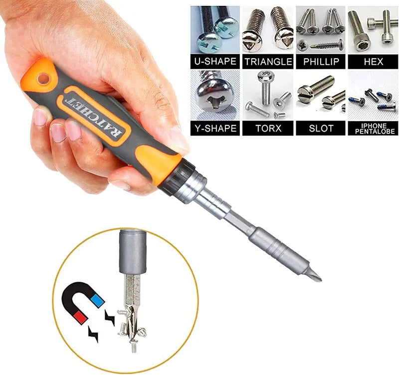 Ratchet Screwdriver Set