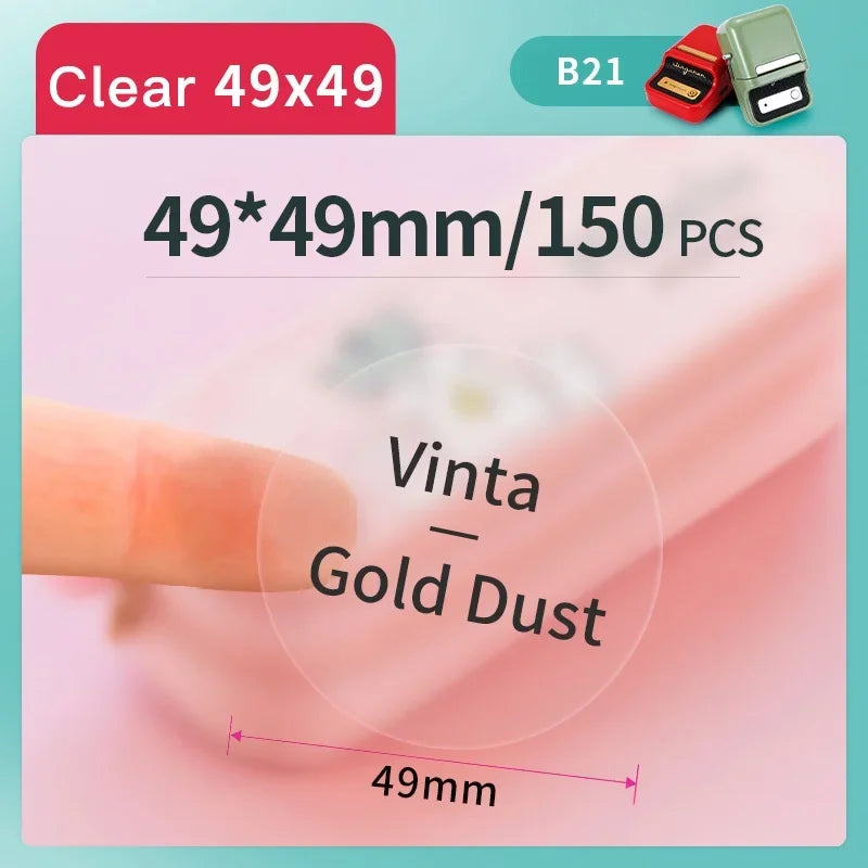 Round Label Sticker