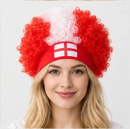 2026 World Cup Curly Wig