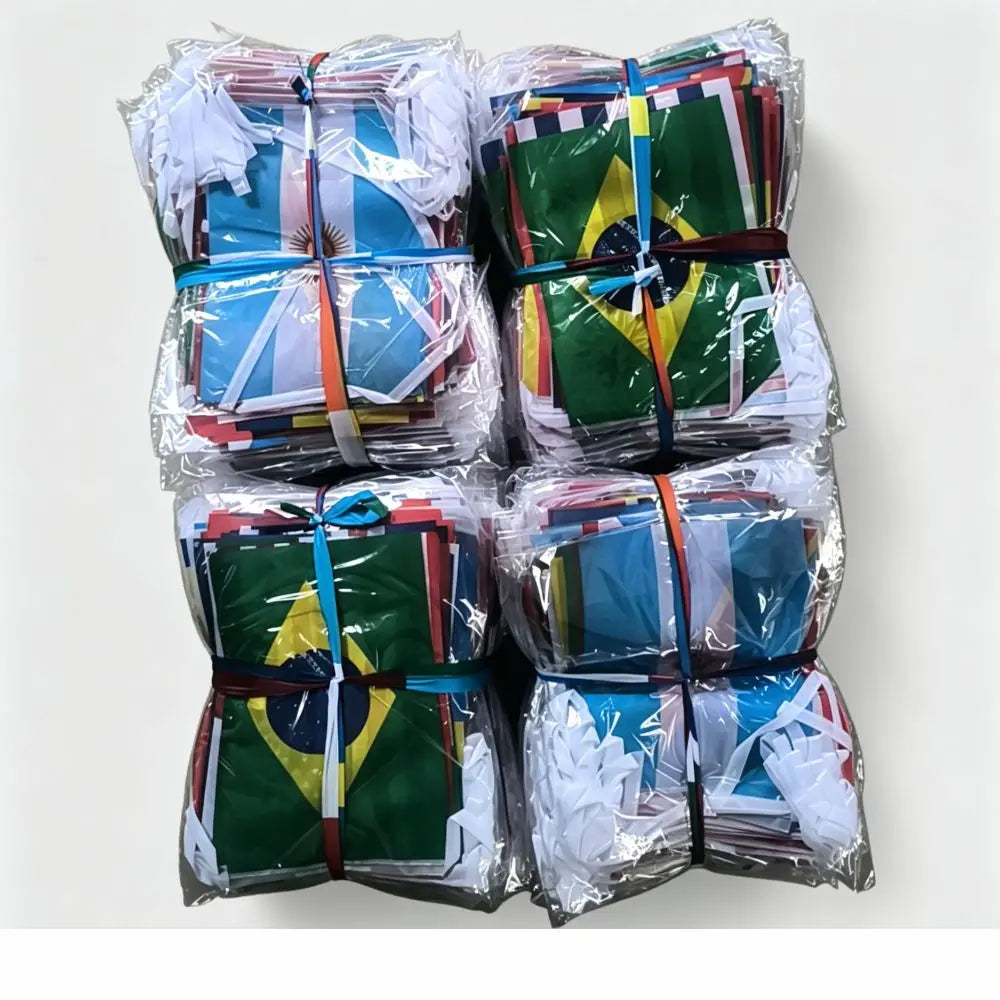 2026 Football Cup Flag 14x21cm