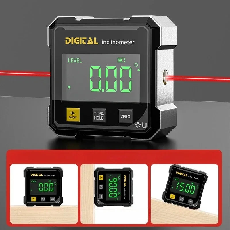 Pocket Digital Level Protractor Inclinometer