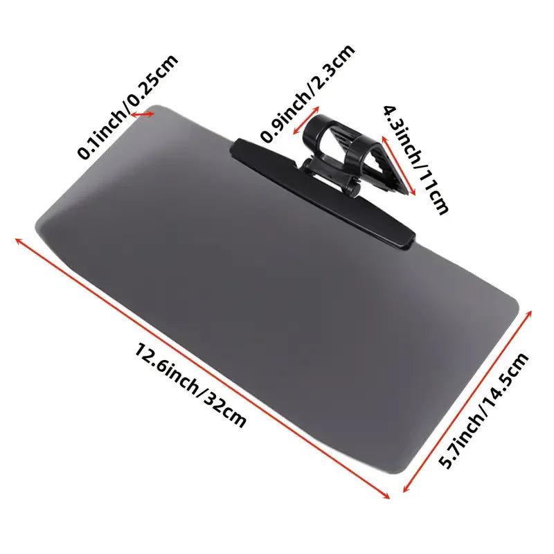 Mounted Anti Glare Mirror