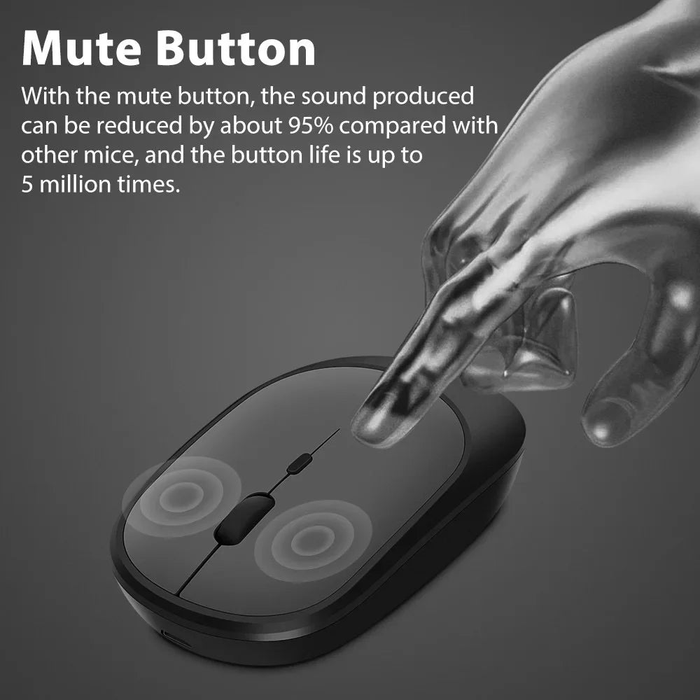 Wireless Mouse Rechargeable