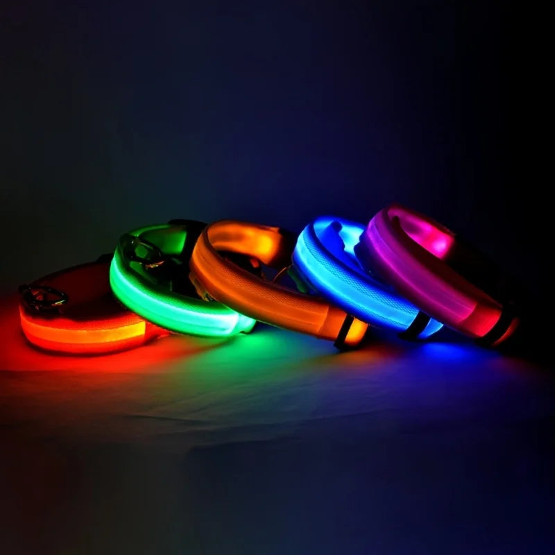 LED Night Safety Flashing Glow Collar