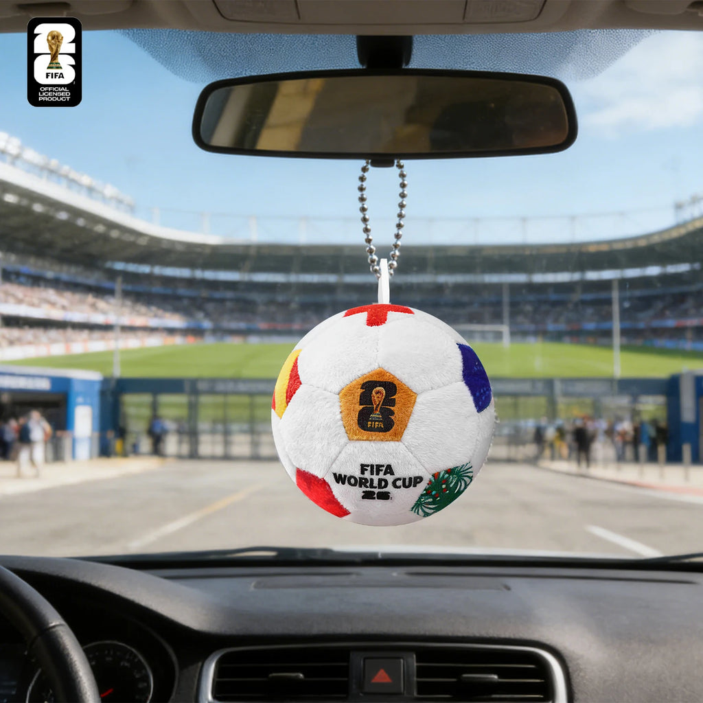 2026 FIFA World Cup Soccer Ball Plush Keychain