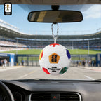 2026 FIFA World Cup Soccer Ball Plush Keychain