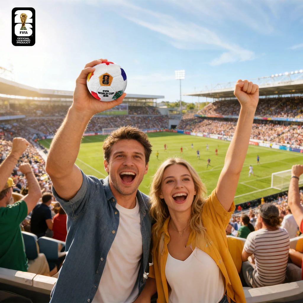 2026 FIFA World Cup Soccer Ball Plush Keychain
