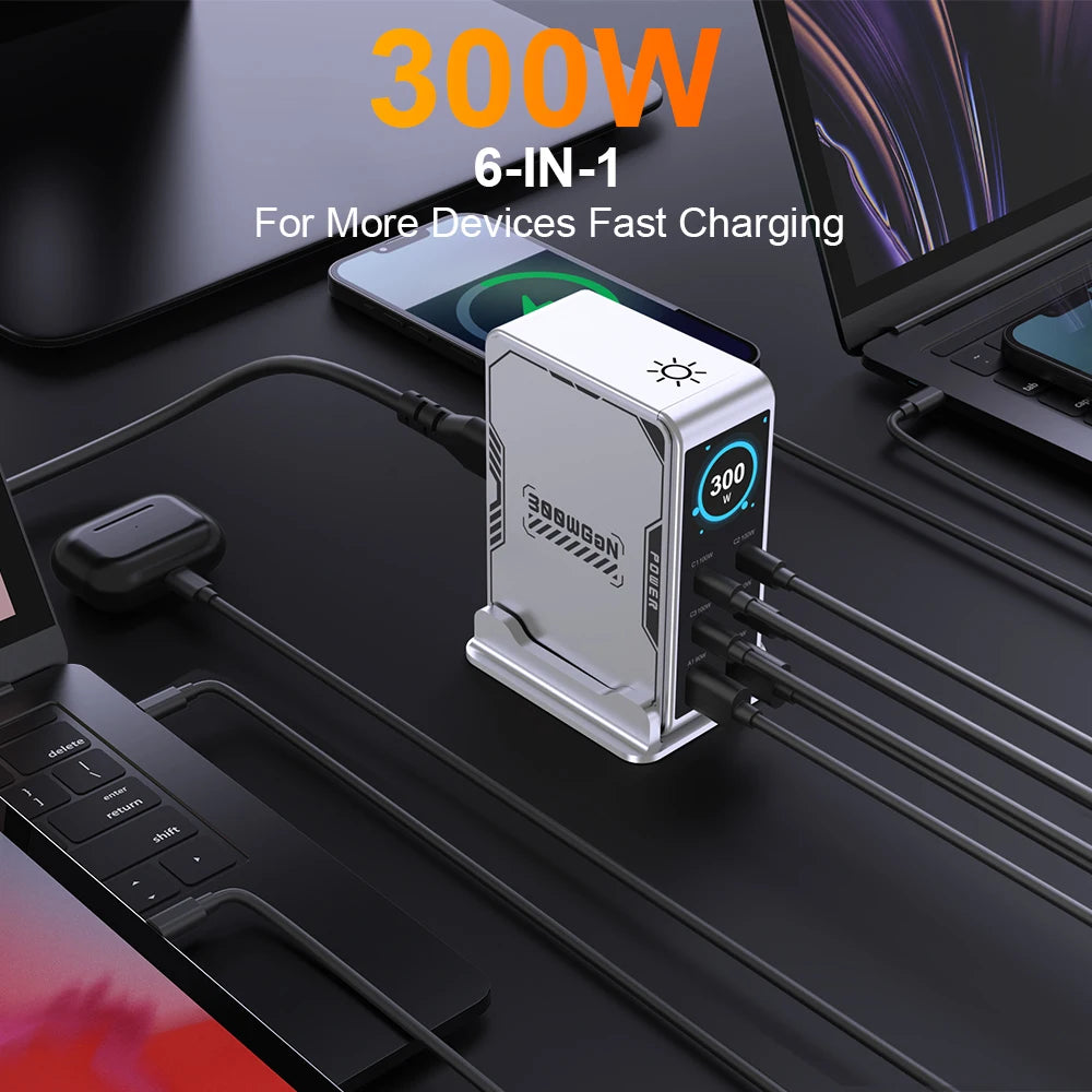 Ubigbuy 300W GaN Charger