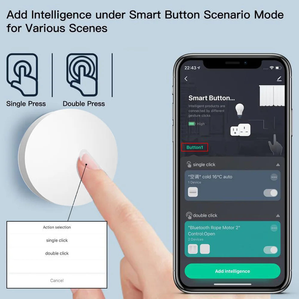Tuya ZigBee Button Scene