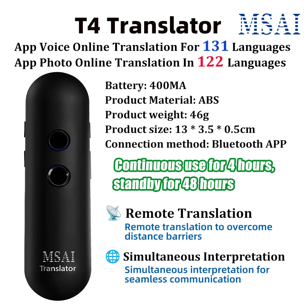 MSAI T20 Portable Translator