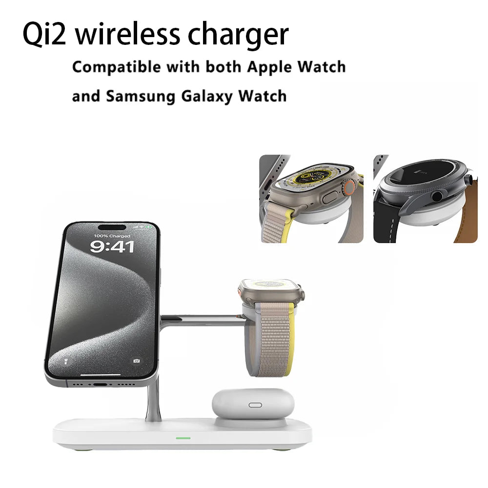3 in 1 Wireless Charger Stand For iPhone